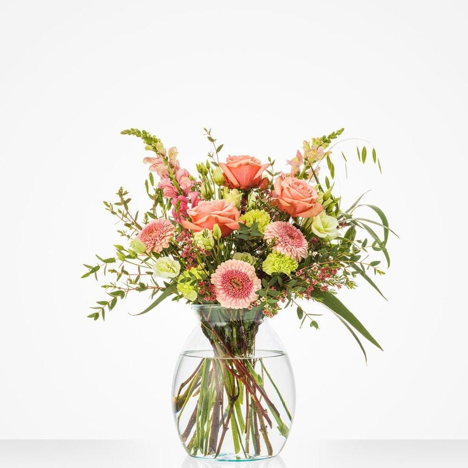 IMG_0994.jpg Lichte roze boeket - Afbeelding 1