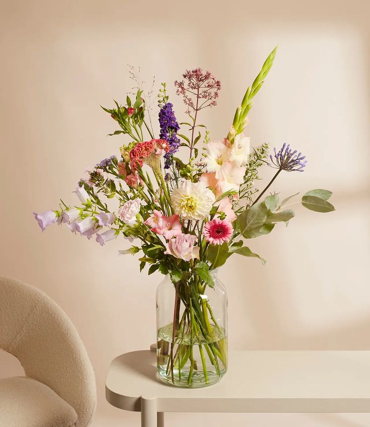 Verseboeketten_boeketbloemen_bloomon.jpg Pastelboeket - Afbeelding 1